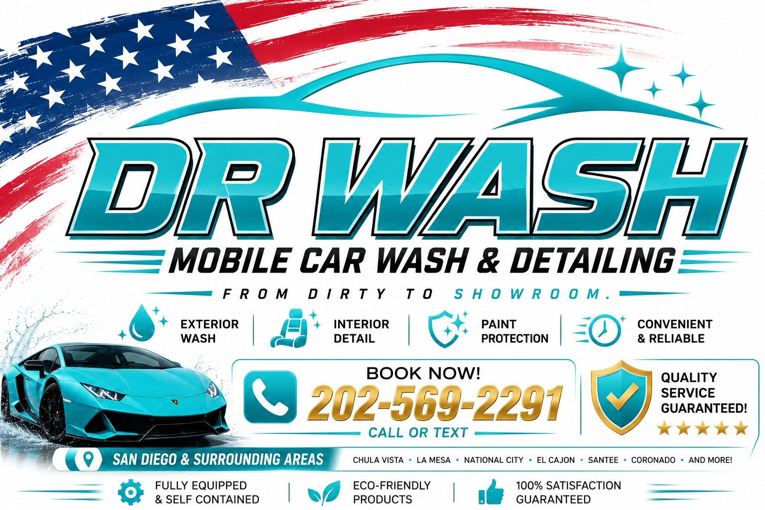 Dr Wash — Mobile Car Wash & Detailing banner